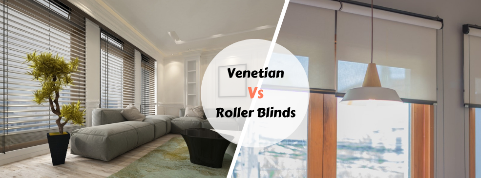 Venetian or Roller Blinds